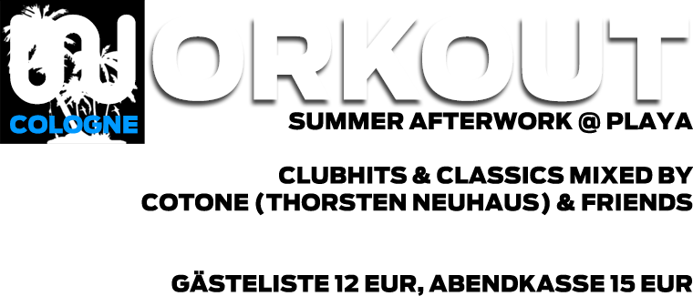Logo Workout Cologne - Afterwork in Cologne